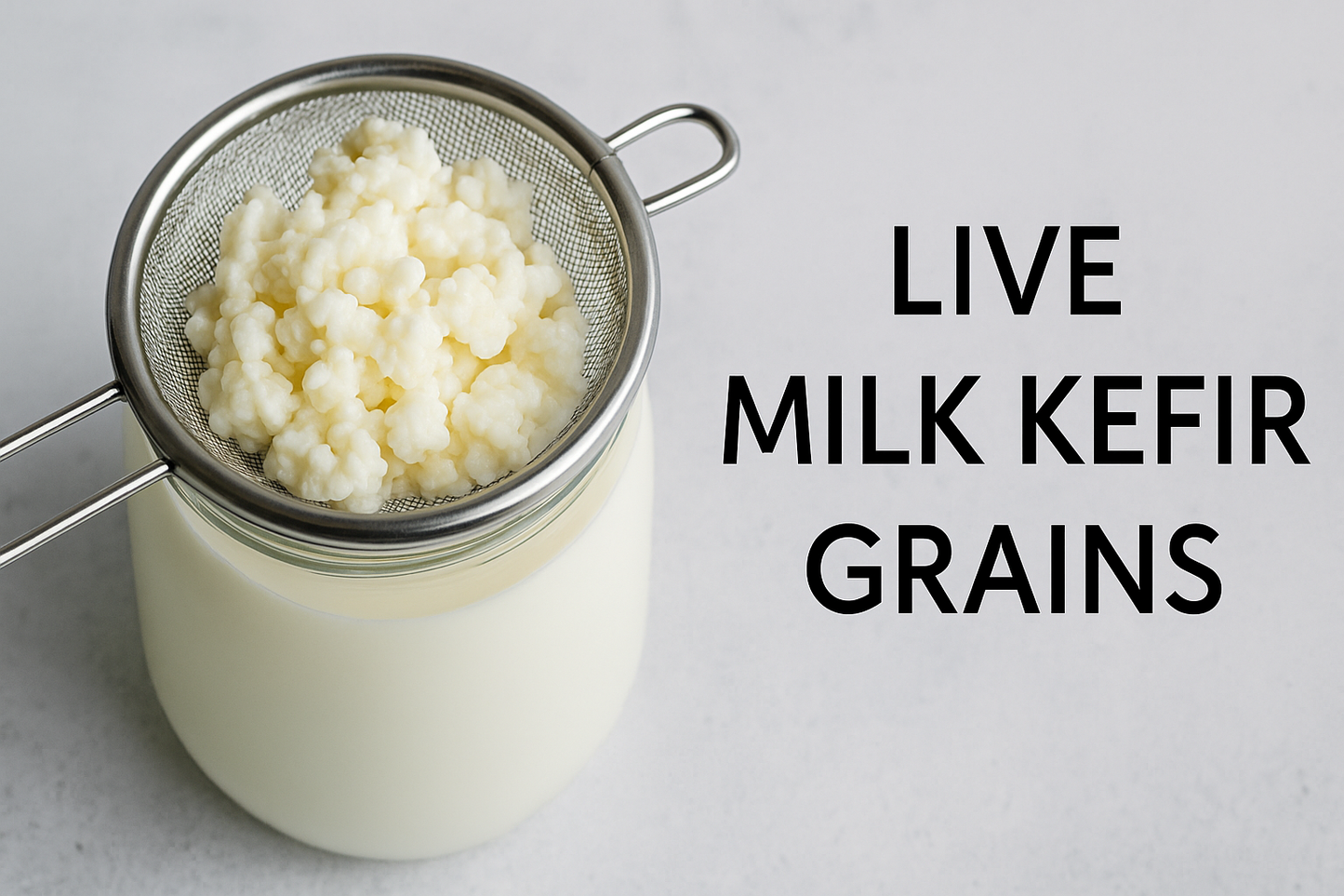 Live Milk Kefir Grains