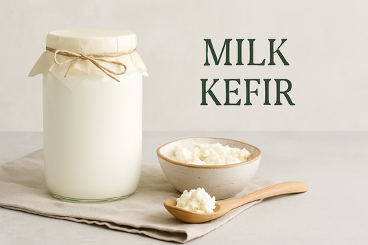 Milk Kefir Class and Mini Cookbook - Live Zoom Class 6/9/2025